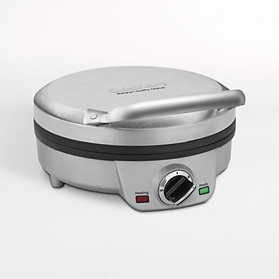 View Cuisinart ® Round 4-Slice Belgian Waffle Maker details