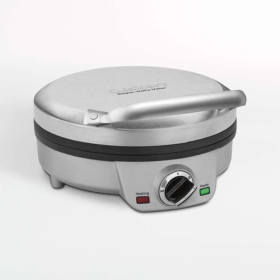 Cuisinart Round 4-Slice Belgain Waffle Maker Iron