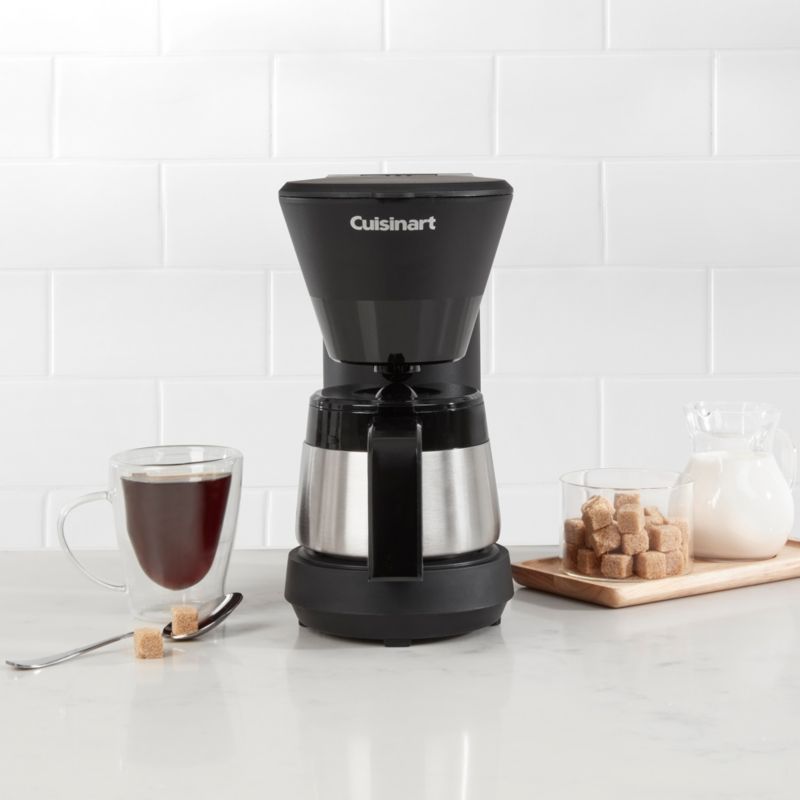 Cuisinart 5-Cup Coffee Maker with Stainless Steel Thermal Carafe ...