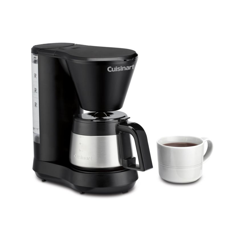 Cuisinart 5-Cup Coffee Maker with Stainless Steel Thermal Carafe ...