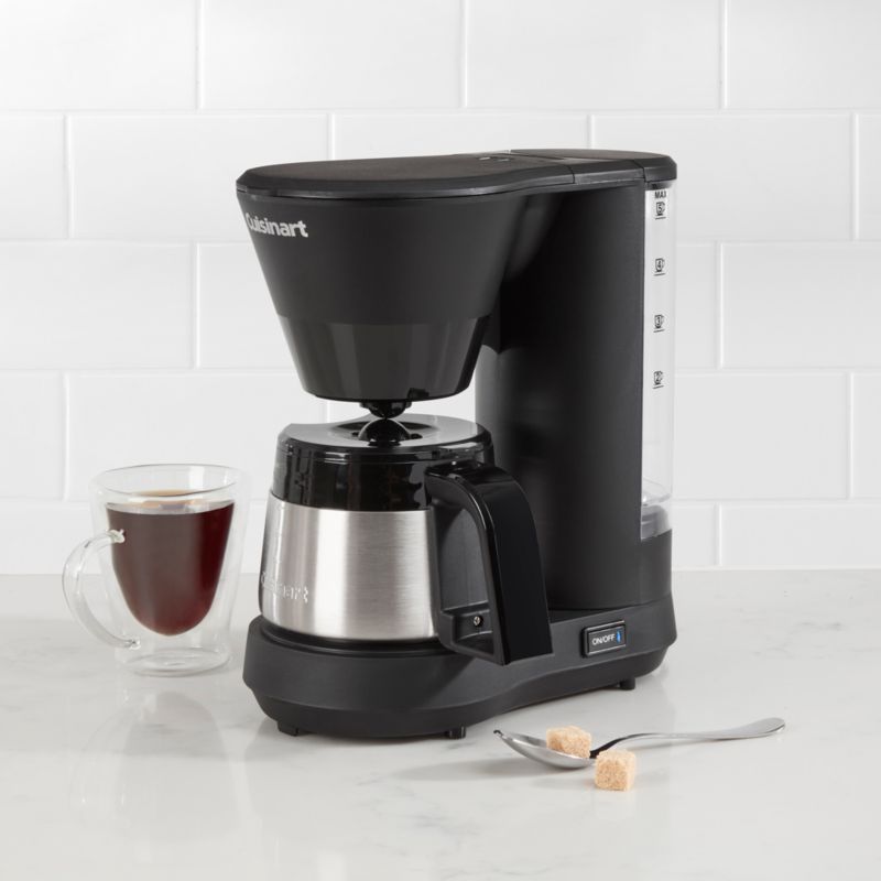 Cuisinart Stainless Steel 5-Cup Coffee Maker DCC-5570, Color: Black -  JCPenney