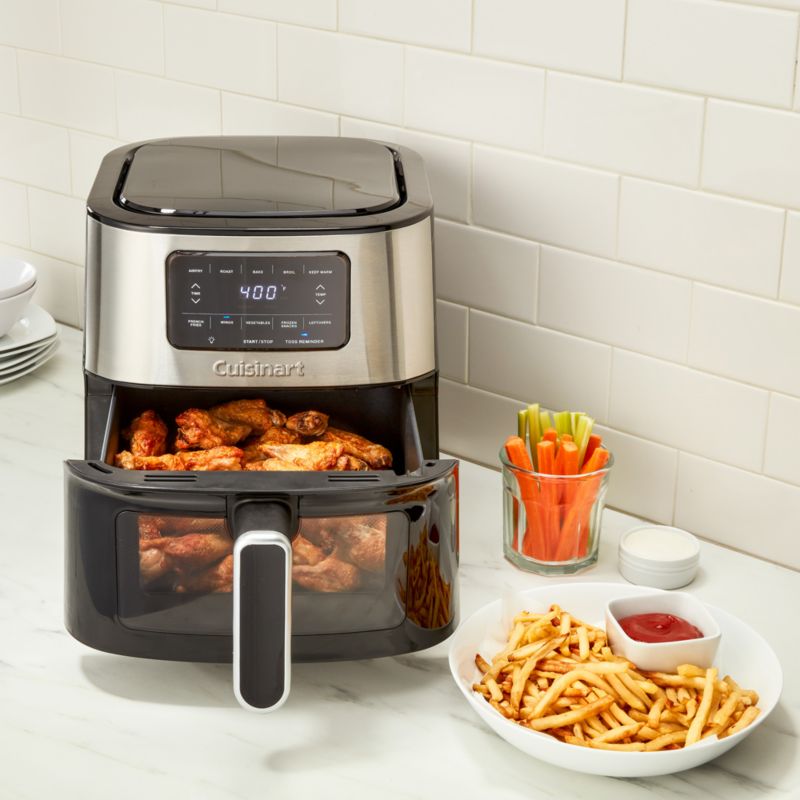 Cuisinart 6-Quart Basket Air Fryer + Reviews | Crate & Barrel