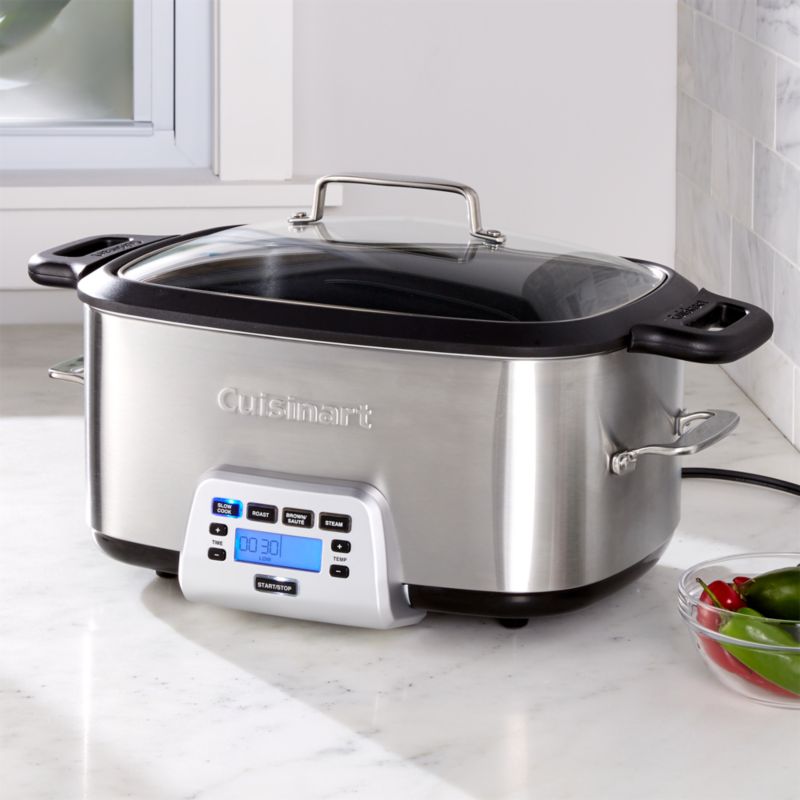 Cuisinart Cook Central 7-Qt. 4-in-1 Multicooker + Reviews | Crate & Barrel