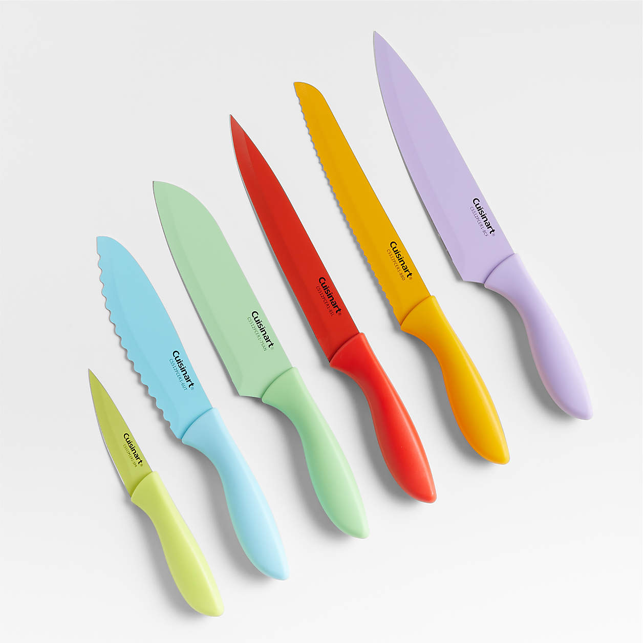 Cuisinart Advantage 12-Piece Colored Ceramic Knife Set + Reviews