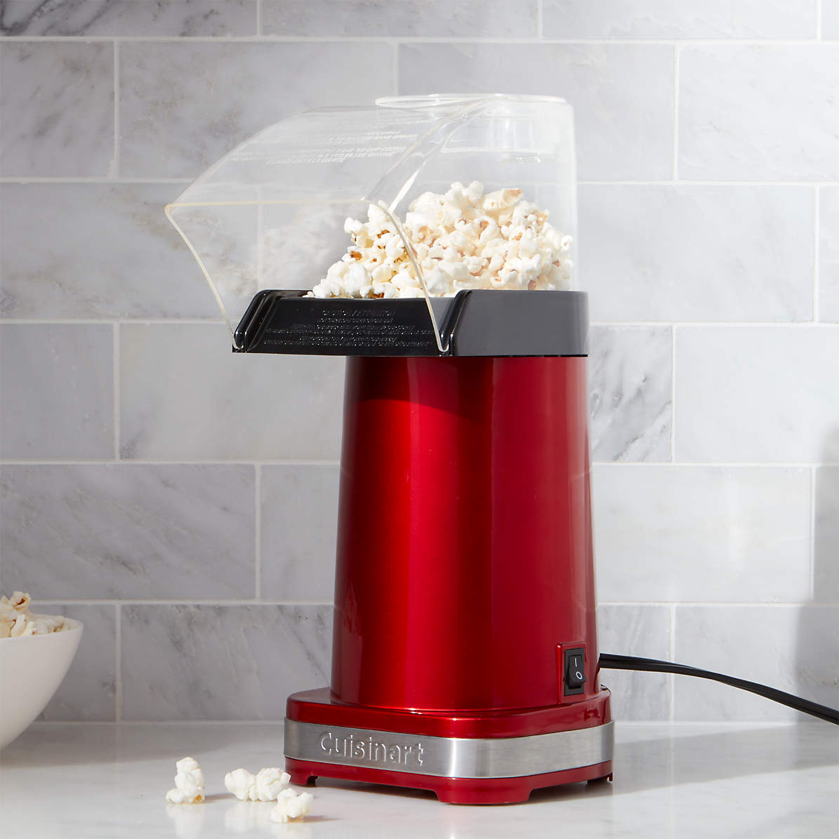 Cuisinart CPM-100 EasyPop Hot Air Popcorn Maker, Red