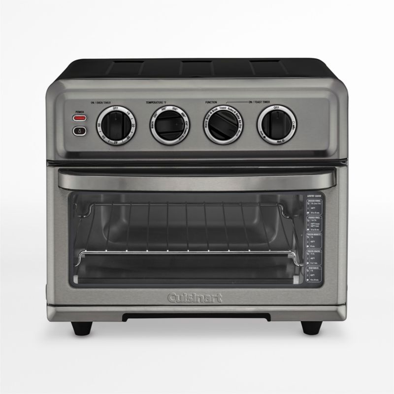 GE Cafe Couture Stainless Steel Air Fryer Toaster Oven + Reviews, Crate &  Barrel