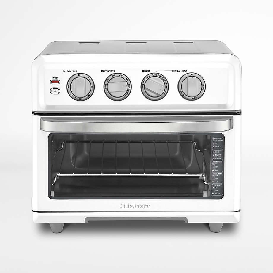 Cuisinart White Air Fryer Toaster Oven with Grill + Reviews | Crate & Barrel