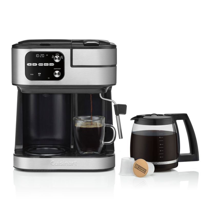 Cuisinart Coffee Center Barista Bar 4-In-1 Coffee Maker + Reviews ...