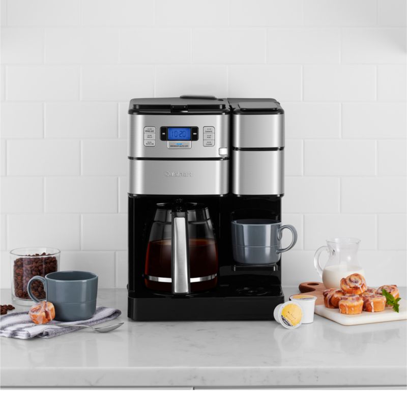 Cuisinart Coffee Center Grind & Brew Plus Coffee Maker and Single-Serve ...