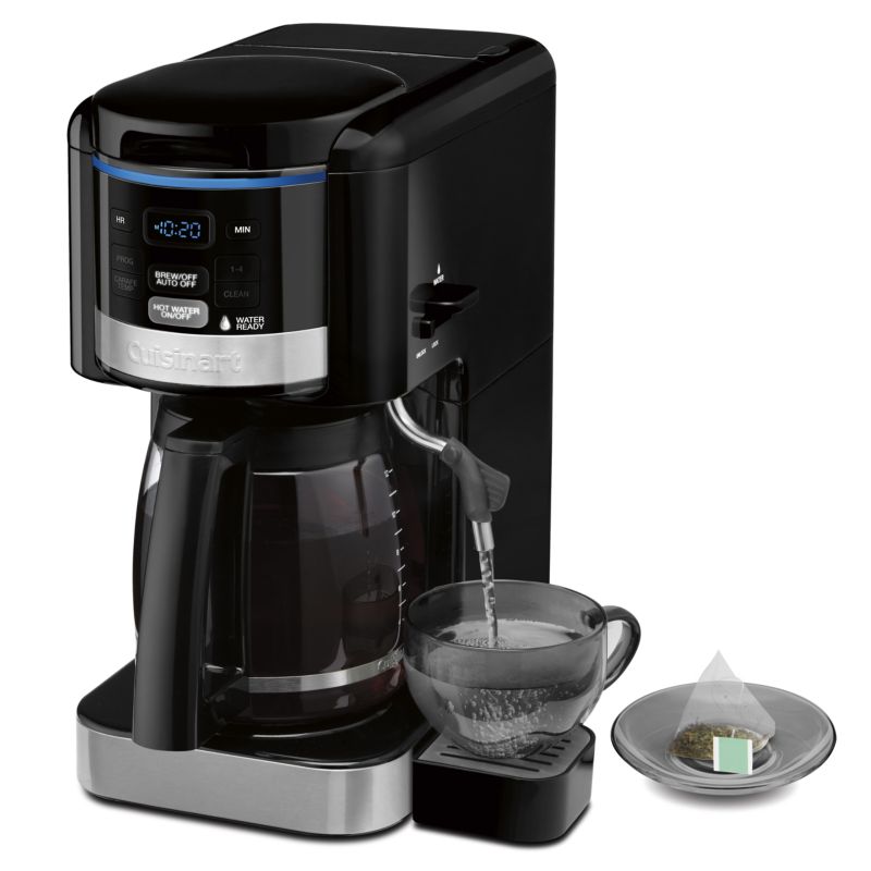 Cuisinart Coffee Plus 12-Cup Glass Coffee Maker and Hot Water System ...