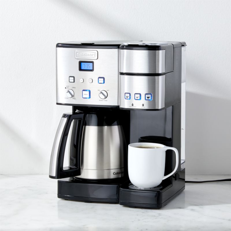 Cuisinart coffee maker discount and single serve