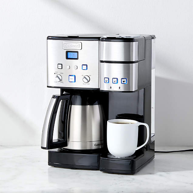 Cuisinart Coffee Center Stainless Steel 12Cup Coffee Maker and Single