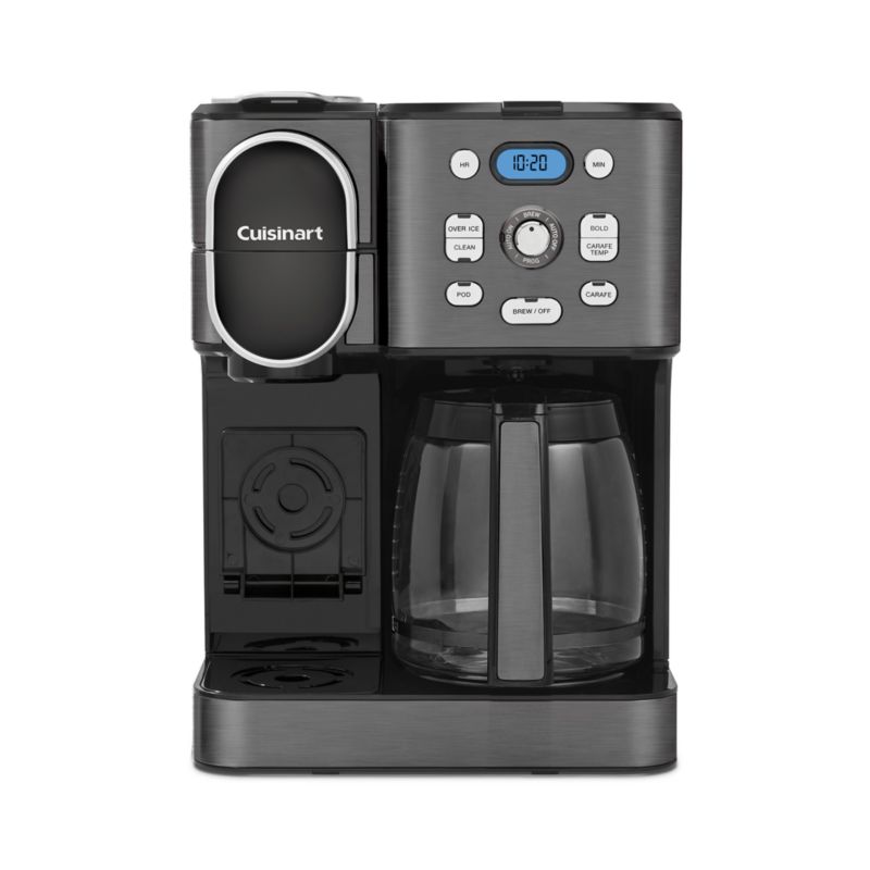 Cuisinart ® Coffee Center ® Black Stainless Steel 12-Cup Coffee Maker and Single Brewer - image 3 of 8