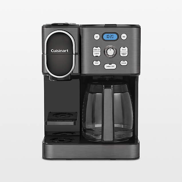 Cuisinart Coffee Center Black 12-Cup Coffee Maker And Single-Serve ...