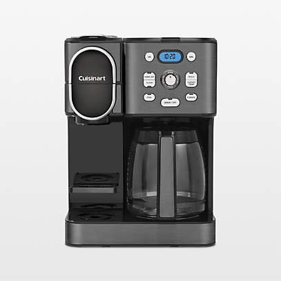Cuisinart Coffee Center Black Stainless Steel 12-Cup Coffee Maker