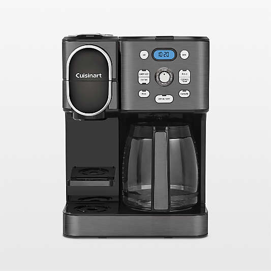 Cuisinart ® Coffee Center ® Black Stainless Steel 12-Cup Coffee Maker and Single Brewer