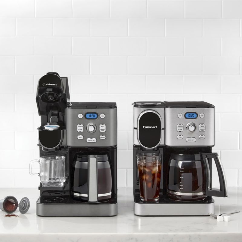 Cuisinart ® Coffee Center ® Stainless Steel 12-Cup Coffee Maker and Single Brewer - image 1 of 12