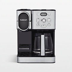Cuisinart Coffee Center Stainless Steel 12 Cup Coffee Maker And Single Brewer 