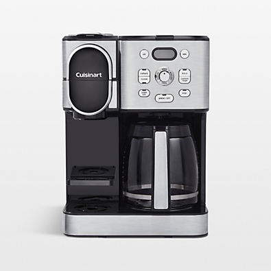 View Cuisinart ® Coffee Center ® Stainless Steel 12-Cup Coffee Maker and Single Brewer details