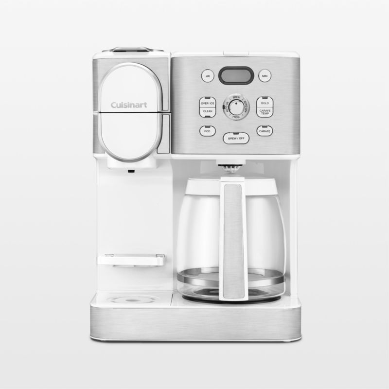 Cuisinart 2-IN-1 Center Combo Brewer Coffee Maker, White w/ Brew Cups  Bundle - Yahoo Shopping