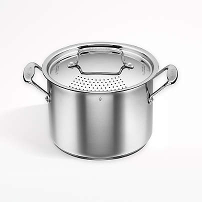 Cuisinart ® Chef's Classic ™ 6-Qt. Stainless Steel Pasta Pot with Straining Cover