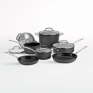 View Cuisinart ® Chef's Classic 11-Piece Hard-Anodized Non-Stick Cookware Set details