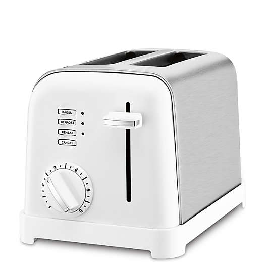 Cuisinart ® Matte White Classic 2-Slice Toaster