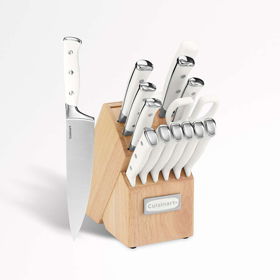 Cuisinart Classic Triple-Rivet 15-Piece Knife Block Set + Reviews | Crate & Barrel