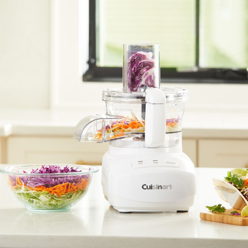 Cuisinart ® White 9-Cup Continuous Feed Food Processor - image 6 of 9