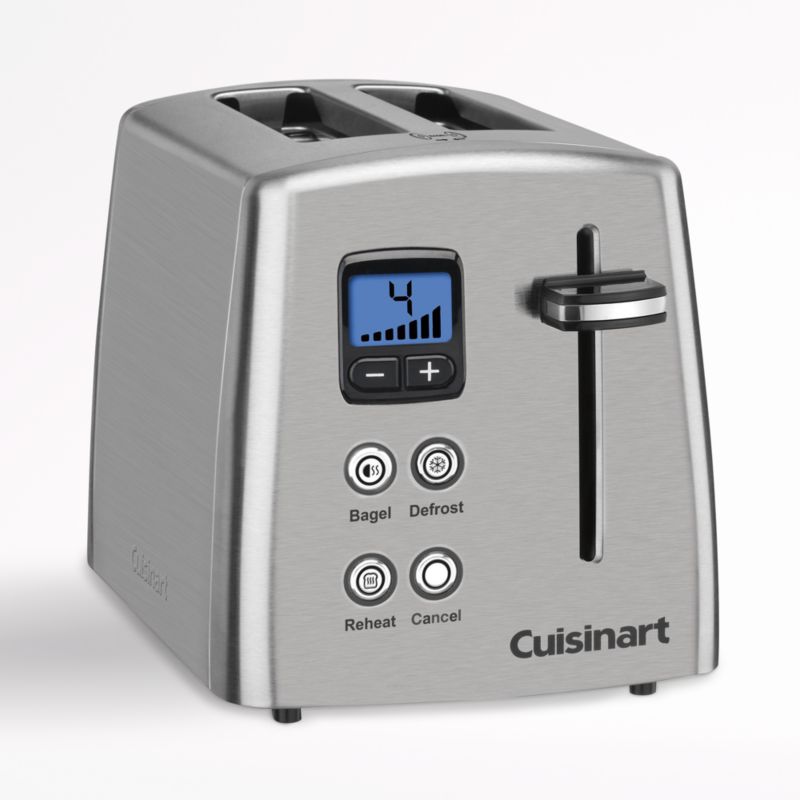 Cuisinart Countdown 2-Slice Toaster + Reviews | Crate & Barrel