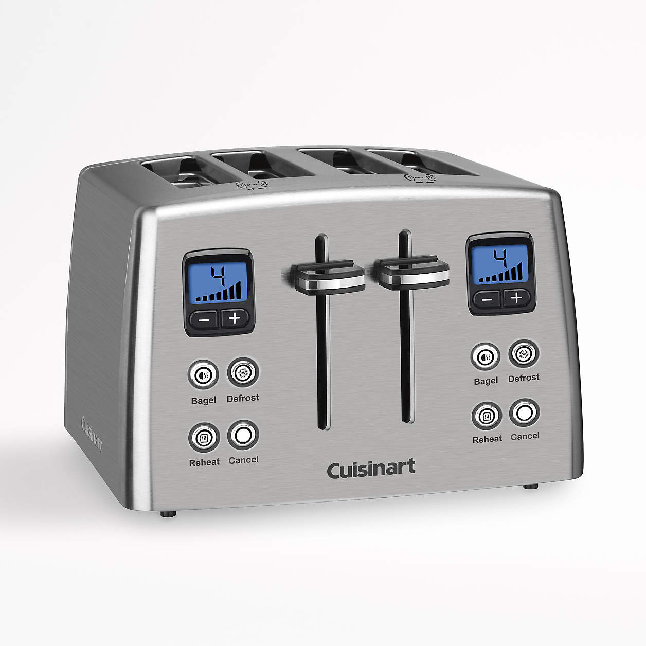 Cuisinart Countdown 4Slice Toaster + Reviews Crate & Barrel