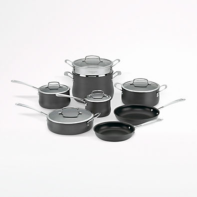 View Cuisinart ® Contour ® 13-Piece Hard-Anodized Non-Stick Cookware Set details