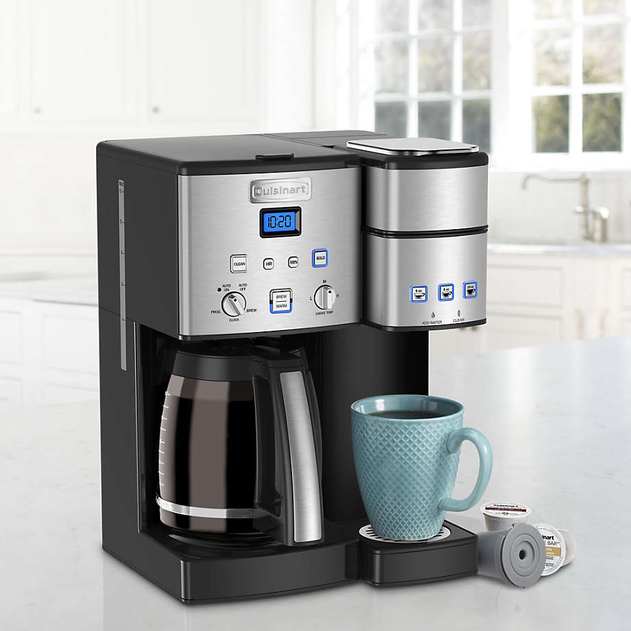 Cuisinart Coffee Center Stainless Steel 12-Cup Coffee Maker and  Single-Serve Brewer + Reviews