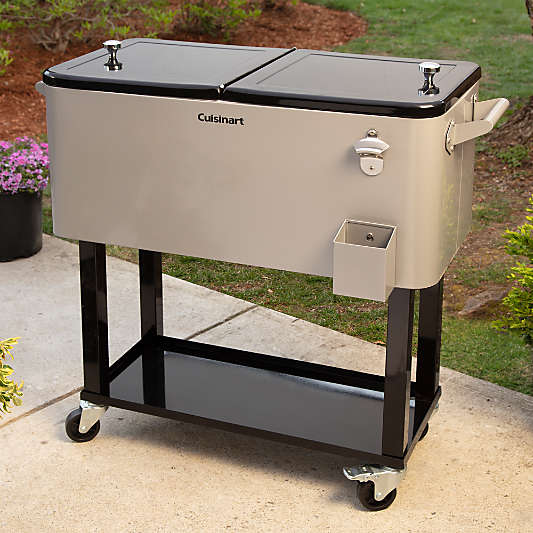 Cuisinart® 80 Qt. Grey Outdoor Cooler Cart
