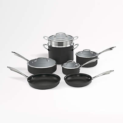 Cuisinart ® 11-Piece Hard-Anodized Non-Stick Cookware Set