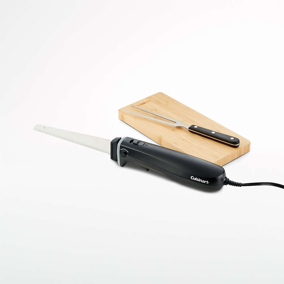 Cuisinart Electric Knife Set with Cutting Board + Reviews | Crate & Barrel