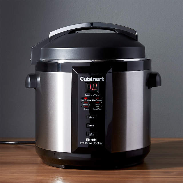 Cuisinart 6 Quart Electric Pressure Cooker Reviews Crate And Barrel