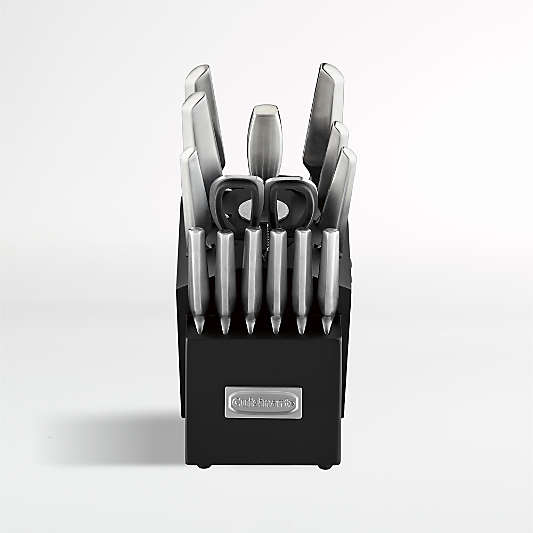 Cuisinart ® Elite 15-Piece Stainless Steel Knife Block Set