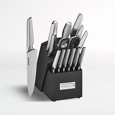 View Cuisinart ® Elite 15-Piece Stainless Steel Knife Block Set details