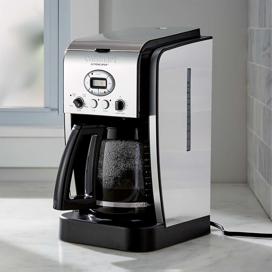 Cuisinart Extreme Brew 12 Cup Programmable Coffee Maker Reviews Crate And Barrel