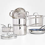 Cuisinart 11-Piece Cookware Set, Chef's Classic Stainless Steel