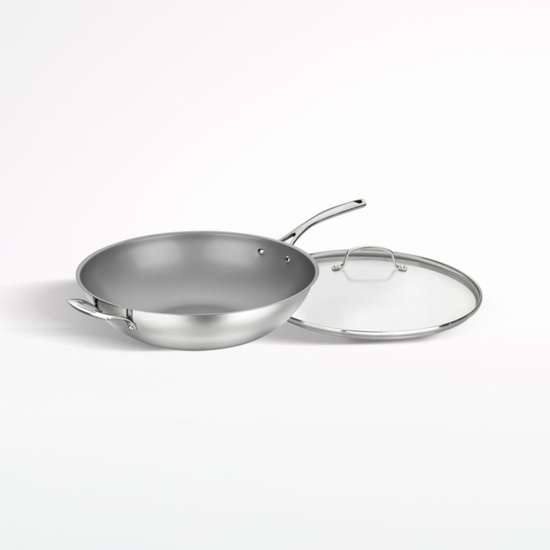 Cuisinart ® Forever Stainless Collection ™ 14 Non-Stick Stir Fry Pan with  Lid