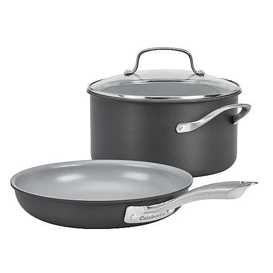 Cuisinart ® GreenGourmet ® Complete™ Recycled 11-Piece Cookware Set