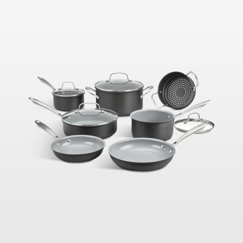 Cuisinart ® GreenGourmet ® Complete™ Recycled 11-Piece Cookware Set - image 0 of 10