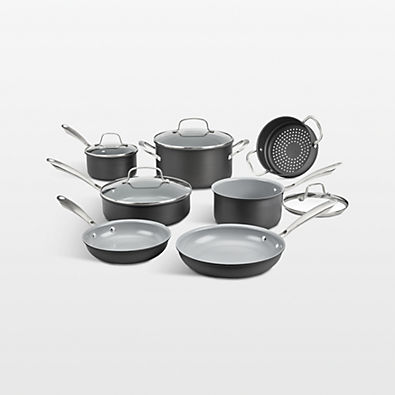 View Cuisinart ® GreenGourmet ® Complete™ Recycled 11-Piece Cookware Set details