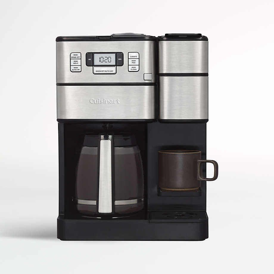 Cuisinart Coffee Center Grind & Brew Plus Coffee Maker and SingleServe