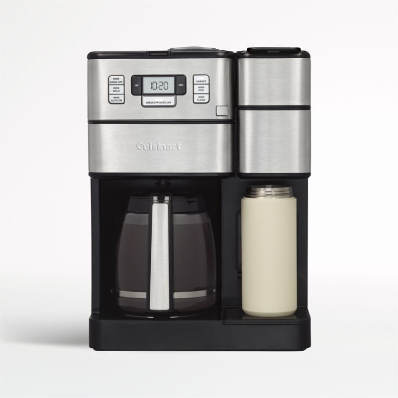 Cuisinart Coffee Center Grind & Brew Plus Coffee Maker and Single-Serve ...