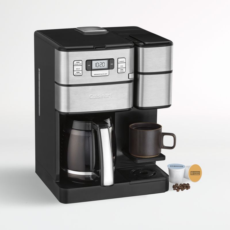 Cuisinart Coffee Center Grind & Brew Plus Coffee Maker and SingleServe