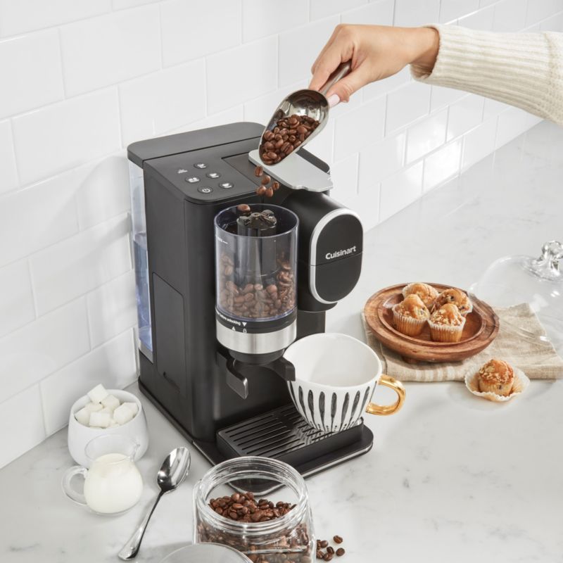 Cuisinart Grind & Brew One-Cup Single-Serve Coffee Maker Machine ...