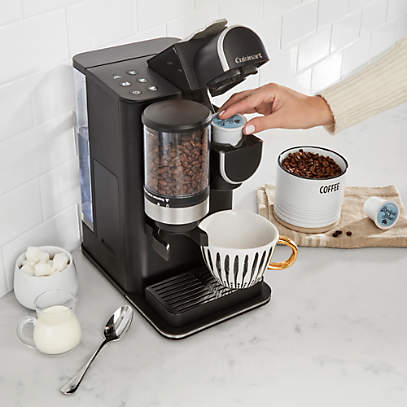 Cuisinart SS-GB1 Coffee Center Grind and Brew Plus, Built-in Coffee  Grinder, Coffeemaker and Single-Serve Brewer with 6oz, 8oz and 10oz Serving  Size